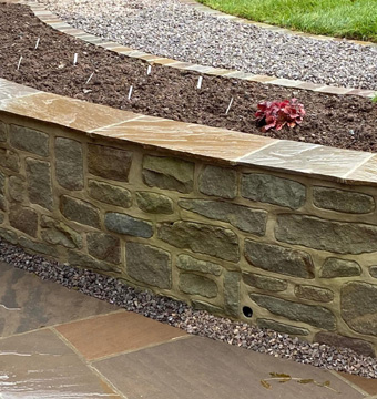 King Landscapes Gloucester Stone and Brickwork photo of curved-wall
