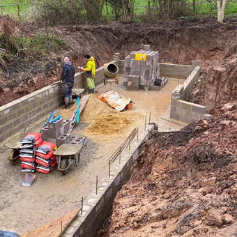 King Landscapes Gloucester large landscaping project 2