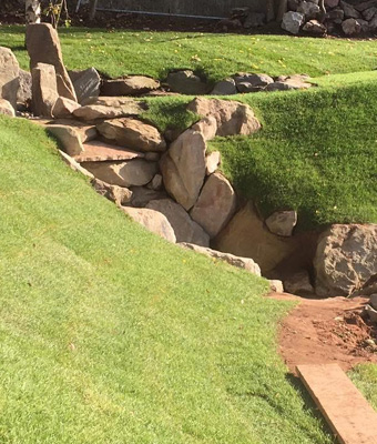 King-Landscapes-Planting-&-Turfing photo of landscaped turf