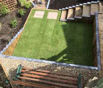 King-Landscapes-Planting-&-Turfing photo of lawn