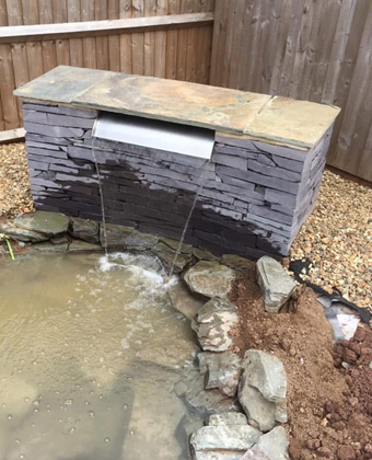 King-landscapes-ponds & water features photo of cascade wall feature